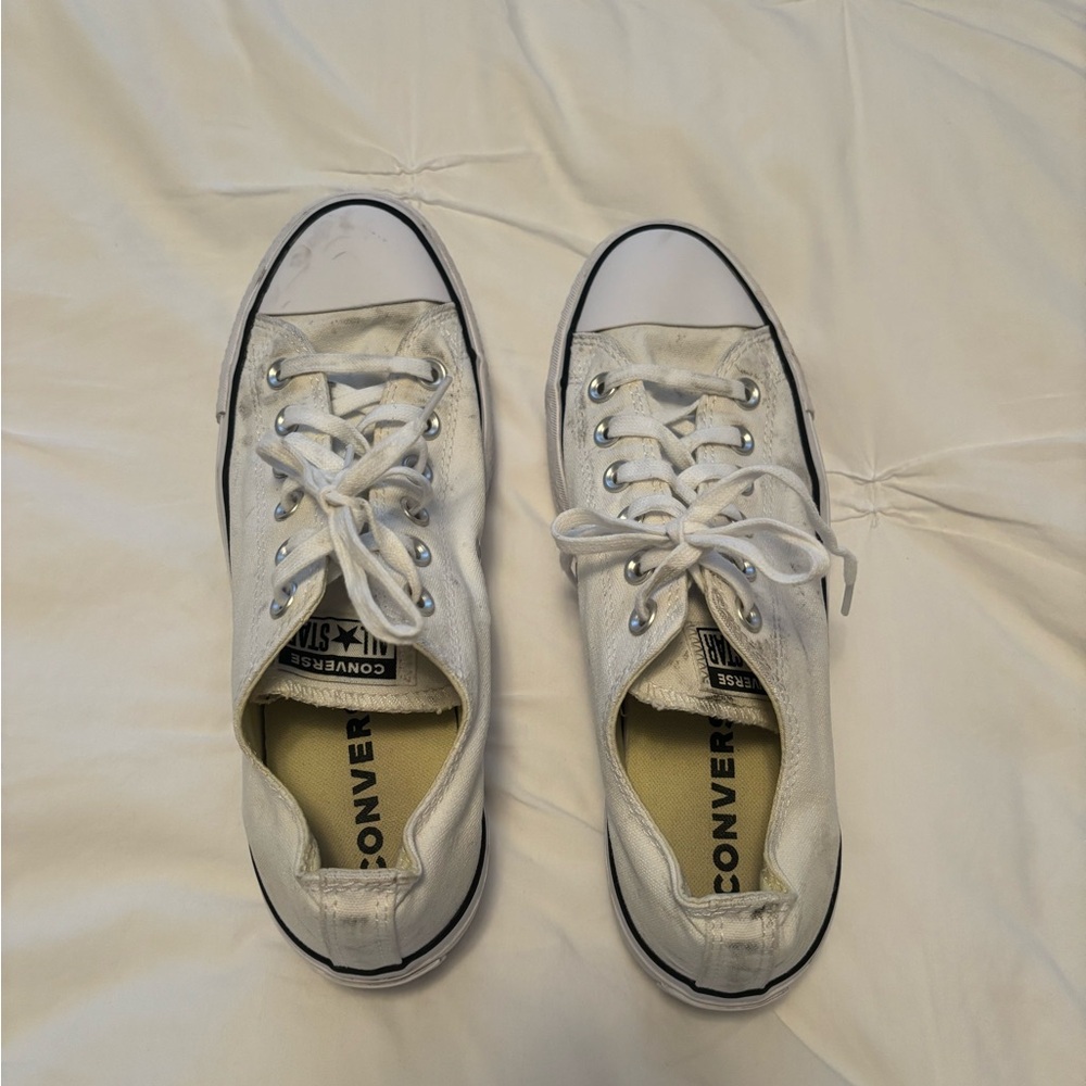 Converse White All Star Sneakers